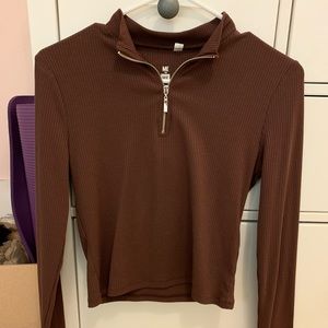 quarter zip long sleeve